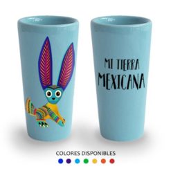 Tequilero Cerámica Esencia Mexicana modelo Conejo Transparente