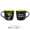 Taza Cerámica Esencia Mexicana modelo Colibrí Blanco