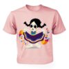 Playera Textil Calaca de Azucar modelo Baile Niña Rosa